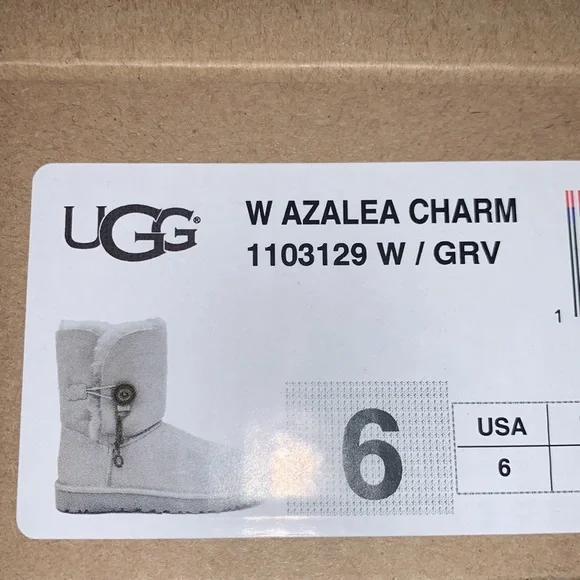 UGG SIZE 6 BRAND NEW IN BOX AZALEA CHARM GORGEOUS BOOTS - Picture 13 of 15